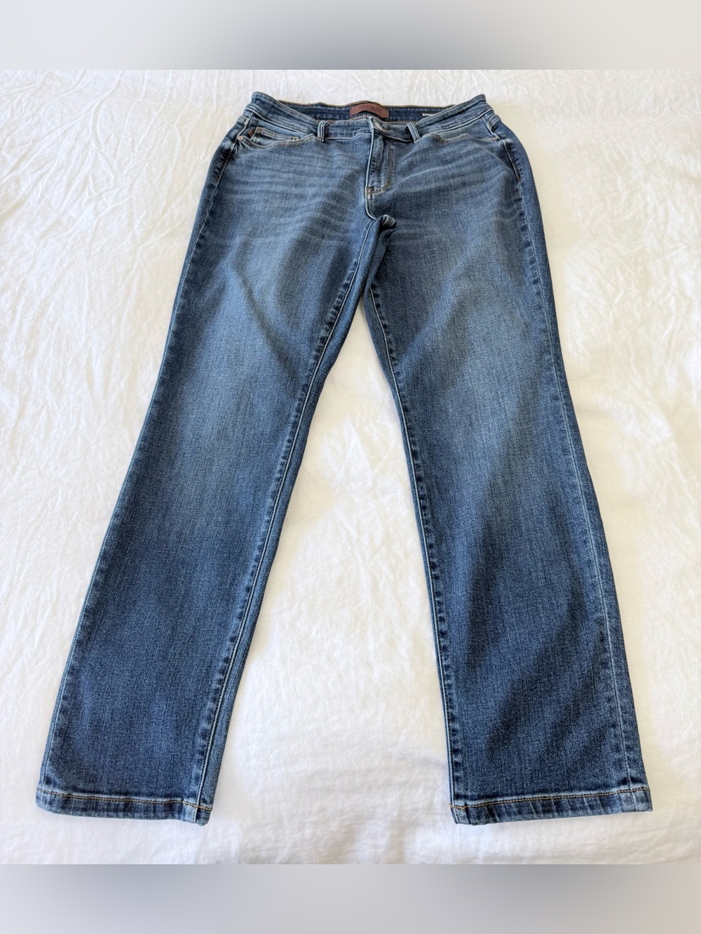 Judy Blue | Women’s 11/30 | Blue Mid-Rise Boyfriend Denim Jeans JB82662 DK